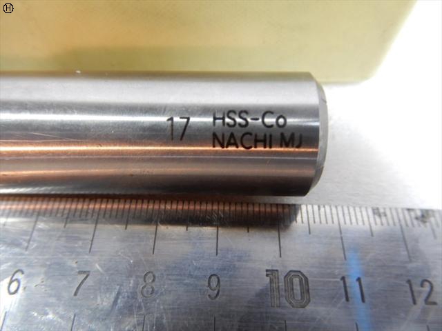 不二越 Nachi 刃径17mm Hss-Co 1本 エンドミル 4枚刃