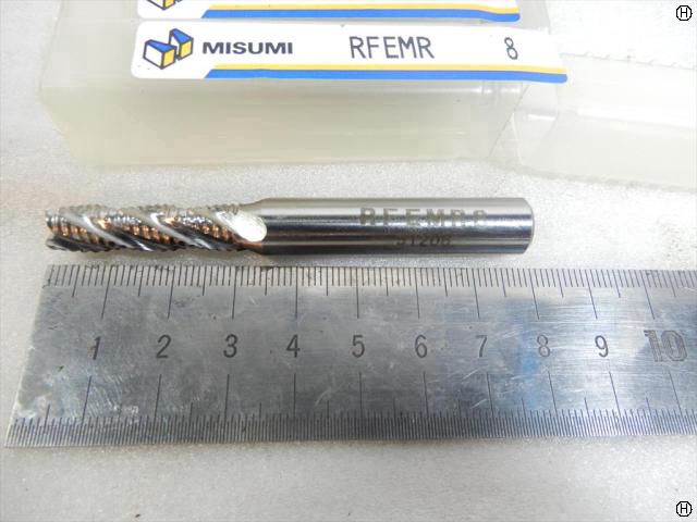 ミスミ RFEMR 8 4本 ラフィングエンドミル