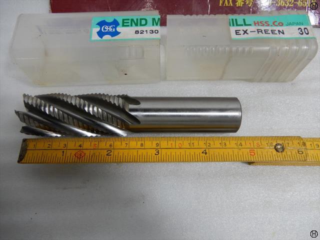 OSG EX-REEN 30 1本 ラフィングエンドミル 6枚刃