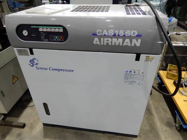北越工業 Airman Sas15sd 57 15kwコンプレッサー 中古販売詳細 中古機械情報百貨店 Hokuetsu 北越工業 Airman Sas15sd 57 15kwコンプレッサー 中古販売詳細 中古機械情報百貨店 Hokuetsu