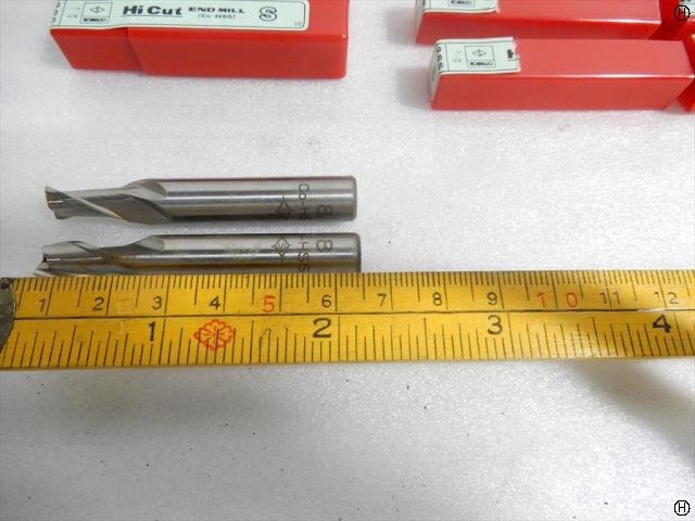 KOBELCO 2SS 刃径8mm 10本 エンドミル 2枚刃