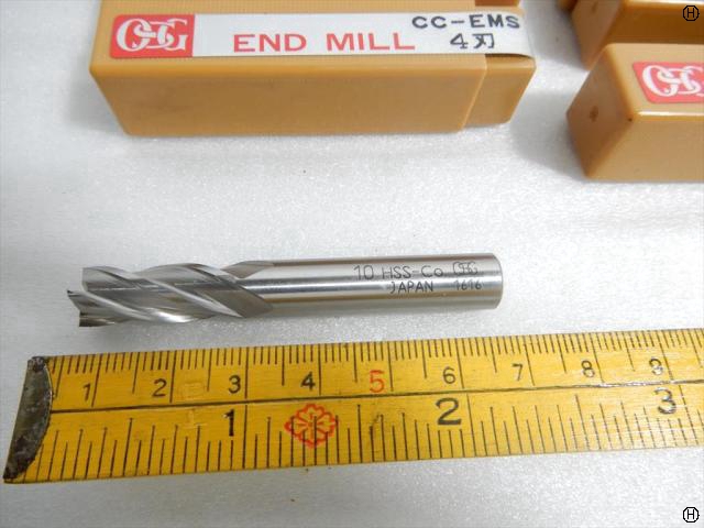 OSG CC-EMS10 刃径10mm 6本 エンドミル 4枚刃