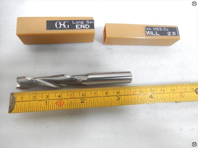 OSG EDL12 刃径12mm 5本 ロングエンドミル 2枚刃
