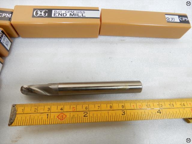 OSG EBD R6 刃径12mm 6本 ボールエンドミル 2枚刃