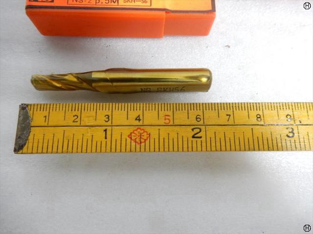 日進工具 NS 5.5M SKH56 刃径5.5mm 7本 エンドミル 2枚刃