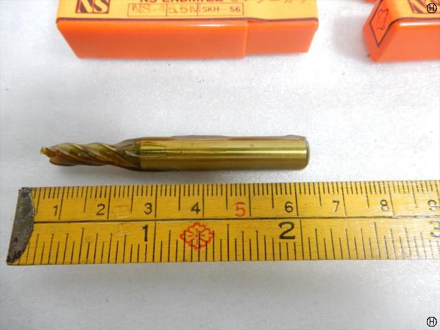 日進工具 NS 5.5M SKH56 刃径5.5mm 10本 エンドミル 4枚刃