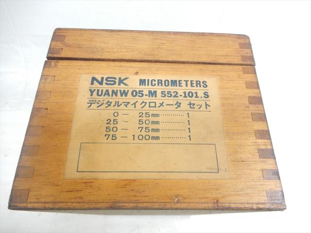 日本測定 NSK YUANW05-M 552-101,S デジタル外側マイクロメーター