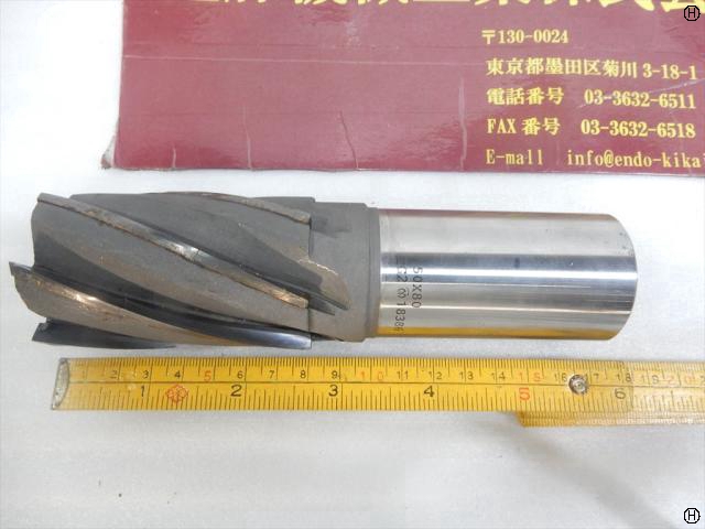 アサヒ工具製作所 50×80 刃径50mm 1本 エンドミル 6枚刃