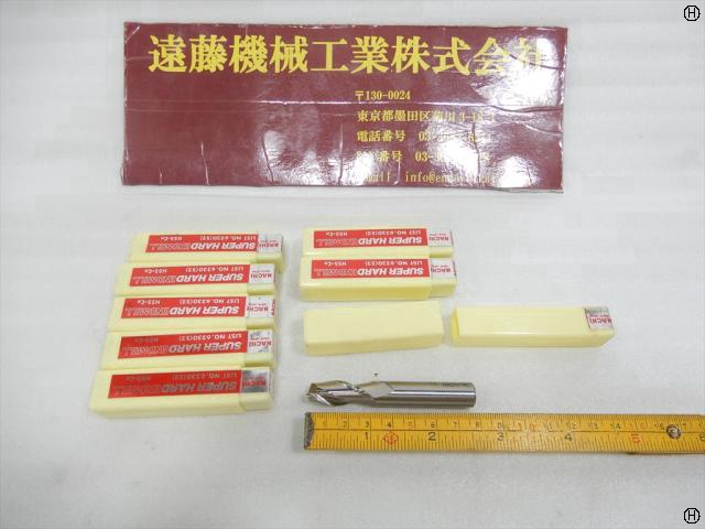不二越 Nachi 12S2 刃径12mm 8本 エンドミル 2枚刃