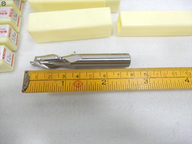 不二越 Nachi 12S2 刃径12mm 8本 エンドミル 2枚刃