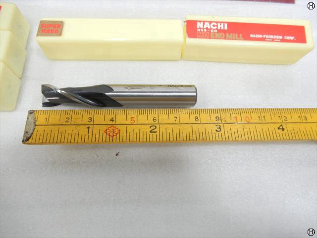 不二越 Nachi 12S2 刃径12mm 4本 エンドミル 2枚刃