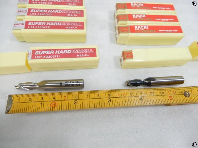 不二越 Nachi 8S2 刃径8mm 8本 エンドミル 2枚刃