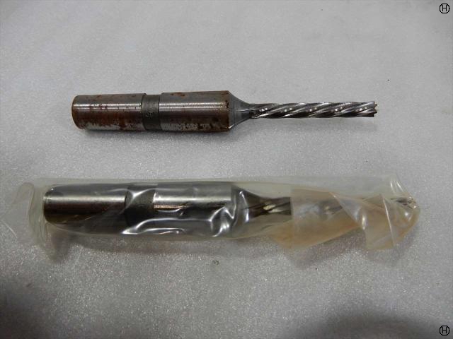SANKYO TOOL 5.0×40×BS5 10本(1本使用) エンドミル 6枚刃