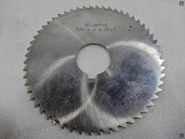 岡崎精工 100×2×25.4 1枚 メタルスリッティングソー