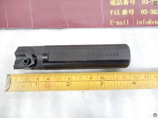 三菱マテリアル 1枚刃 SRER250SS25 スローアウェイエンドミル