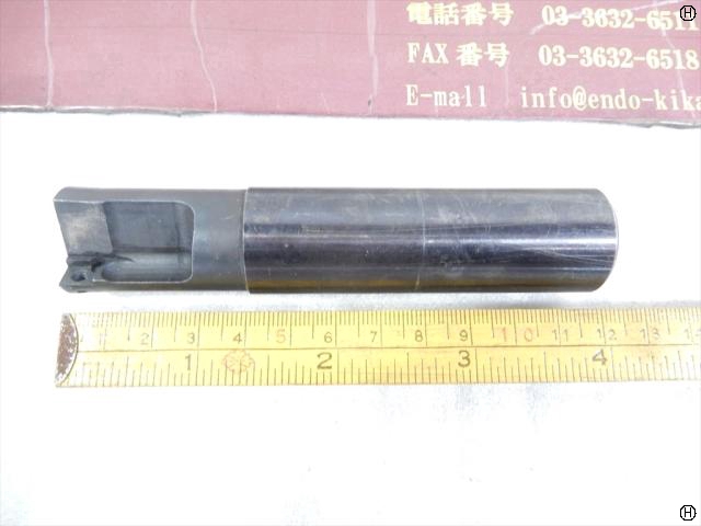 三菱マテリアル TBE1200S 1枚刃(刃なし) シャンク径25mm スローアウェイエンドミル