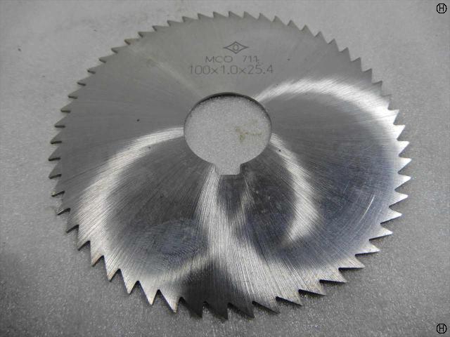岡崎精工 100×1.0×25.4 メタルスリッティングソー