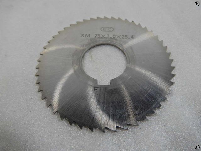 日本工具製作所 75×1.0×25.4 メタルスリッティングソー