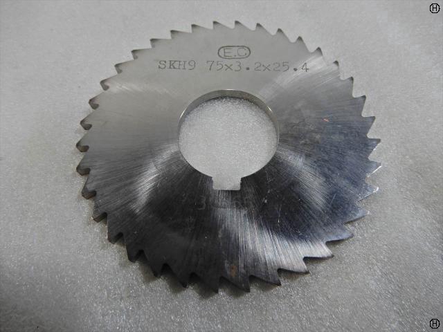 日本工具製作所 75×3.2×25.4 メタルスリッティングソー