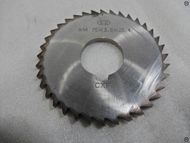 日本工具製作所 75×3.5×25.4 メタルスリッティングソー