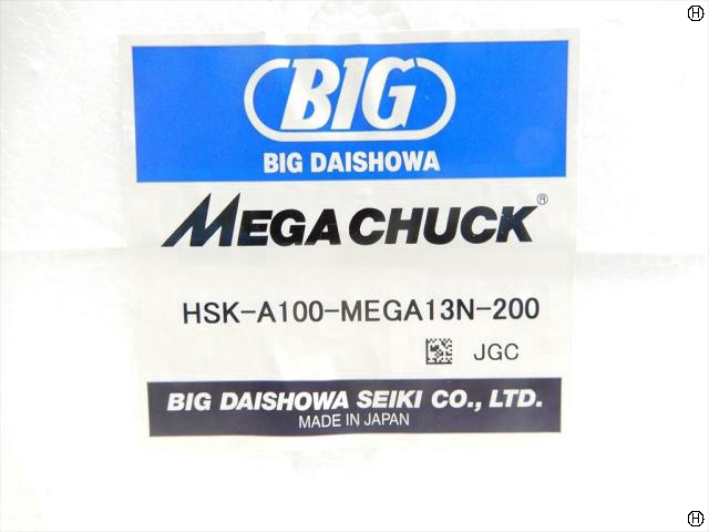 大昭和精機 BIG HSK-A100-MEGA13N-200 ミーリングチャック