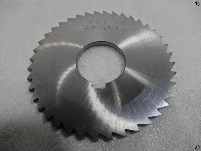 岡崎精工 75×3.4×25.4 メタルスリッティングソー