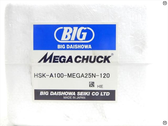 大昭和精機 BIG HSK-A100-MEGA25N-120 ミーリングチャック