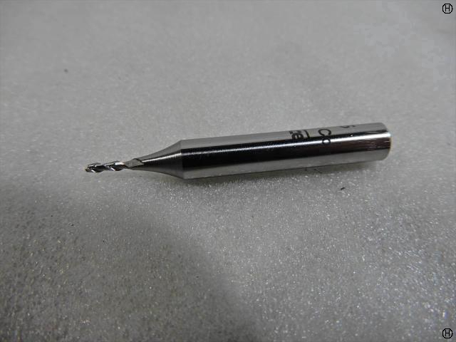 コバルト 2枚刃エンドミル 刃径1.5mm 10本 エンドミル 2枚刃