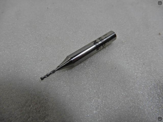 コバルト 2枚刃エンドミル 刃径1.5mm 10本 エンドミル 2枚刃