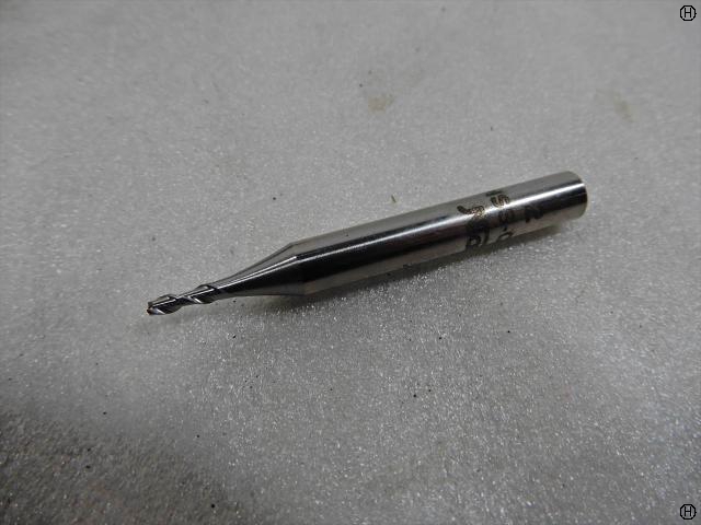 コバルト 2枚刃エンドミル 刃径2mm 10本 エンドミル 2枚刃