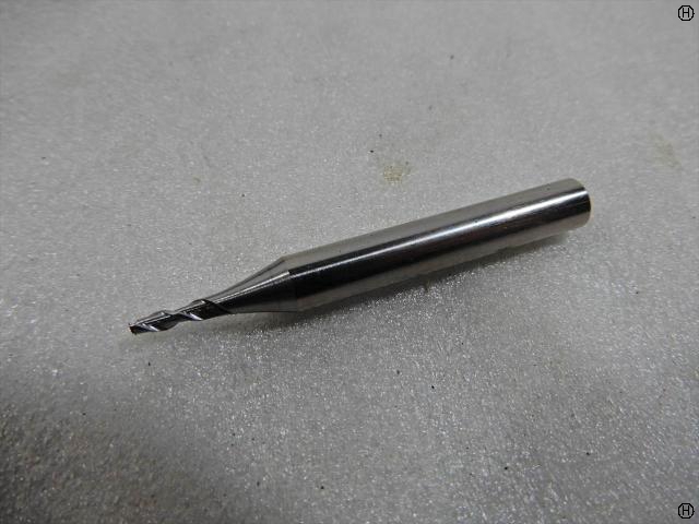 コバルト 2枚刃エンドミル 刃径2mm 10本 エンドミル 2枚刃