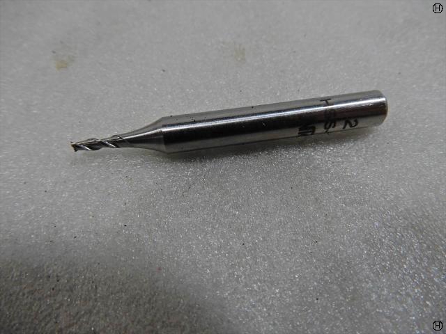 コバルト 2枚刃エンドミル 刃径2mm 10本 エンドミル 2枚刃