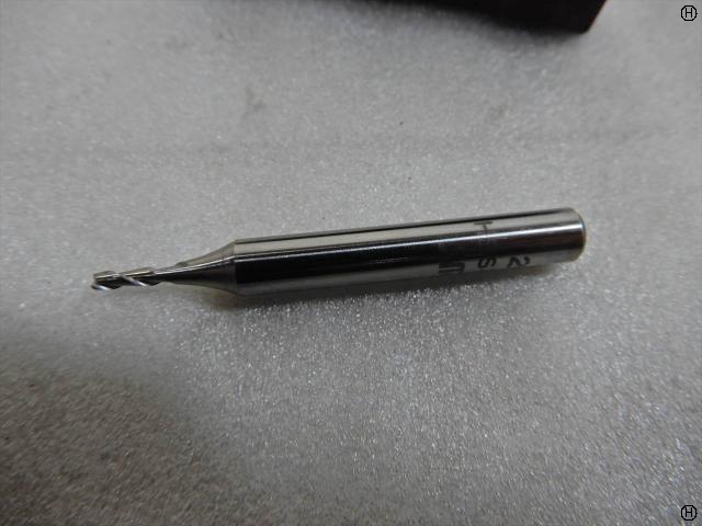 コバルト 2枚刃エンドミル 刃径2mm 10本 エンドミル 2枚刃