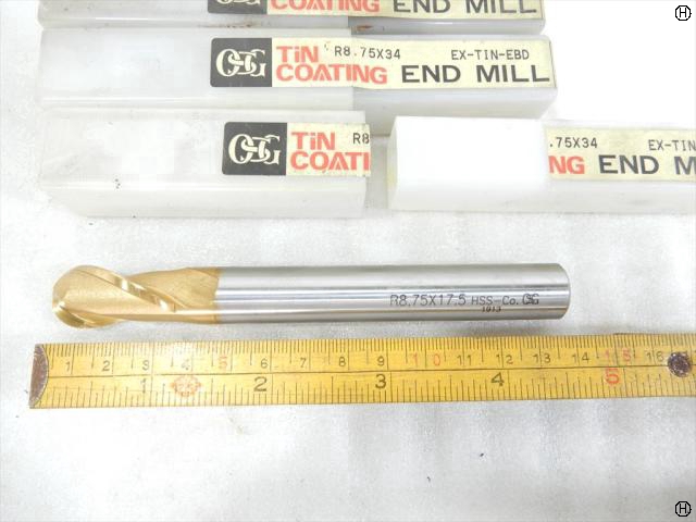OSG ボールエンドミル 2枚刃