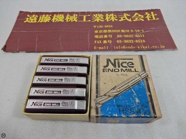コバルト 2枚刃エンドミル 刃径3mm 10本 エンドミル 2枚刃