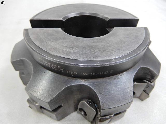 SANDVIK RA289-160-2 8刃 160φ フェイスミル