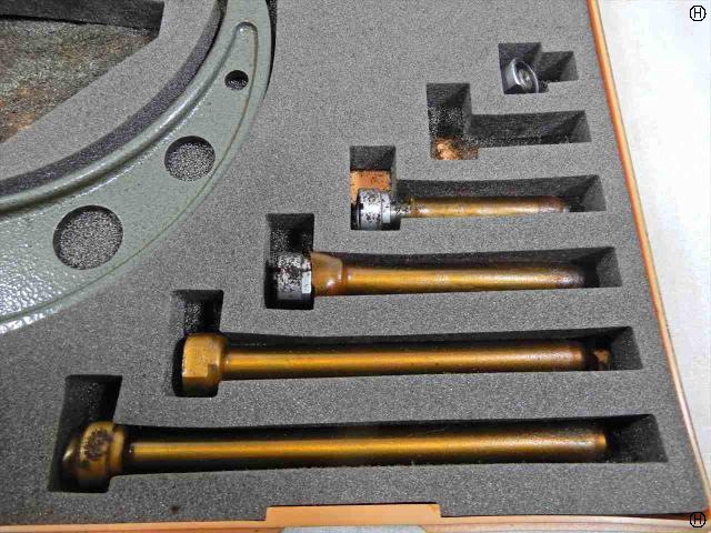 ミツトヨ 0-150mm 0.01mm アナログ替アンビル式外側マイクロメーター