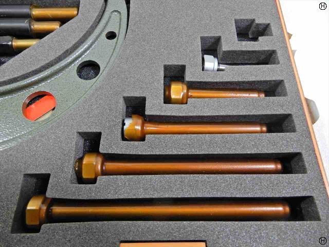 ミツトヨ 0-150mm 0.01mm アナログ替アンビル式外側マイクロメーター