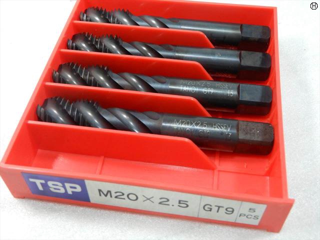 田野井製作所 GT9 M20×2.5 4本 ハンドタップ