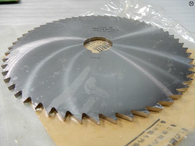 日立ツール 150×3.0×25.4 メタルスリッティングソー