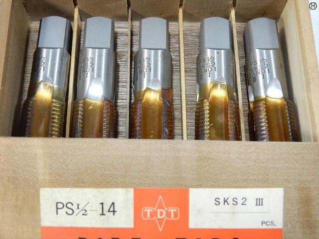 田野井製作所 PS1/2-14 5本 管用タップ
