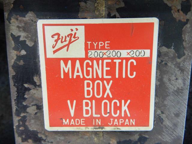 フジ磁工 200×200×200 桝形マグネットブロック