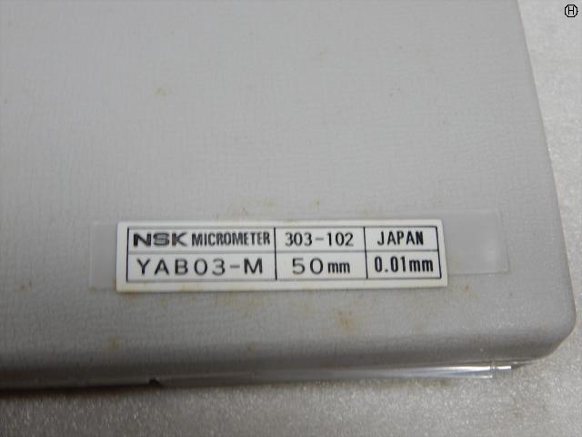 日本測定 NSK 25-50mm 0.01mm 外側マイクロメーター