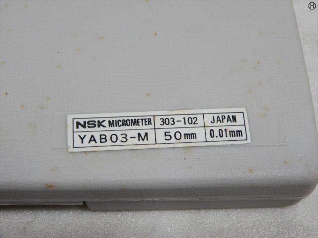 日本測定 NSK 25-50mm 0.01mm 外側マイクロメーター