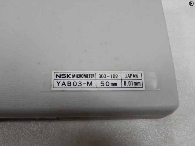 日本測定 NSK 25-50mm 0.01mm 外側マイクロメーター