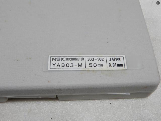 日本測定 NSK 25-50mm 0.01mm 外側マイクロメーター