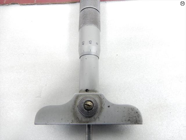 ミツトヨ 0-45 0.01mm デプスゲージ