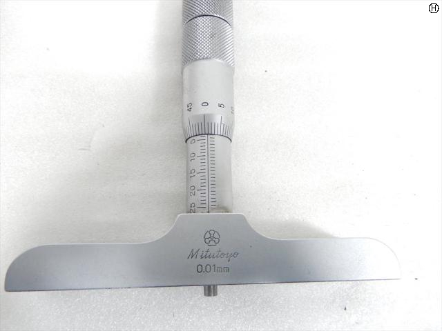 ミツトヨ 0-45 0.01mm デプスゲージ