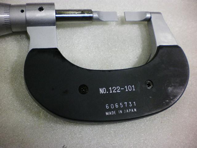 ミツトヨ 0～25mm 直進式ブレードマイクロメーター