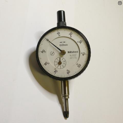 ミツトヨ 0～10mm 0.01mm ダイヤルゲージ